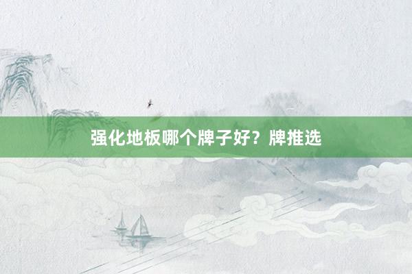强化地板哪个牌子好？牌推选