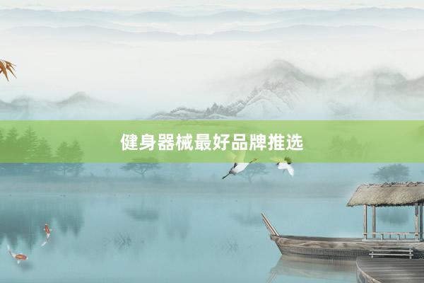 健身器械最好品牌推选